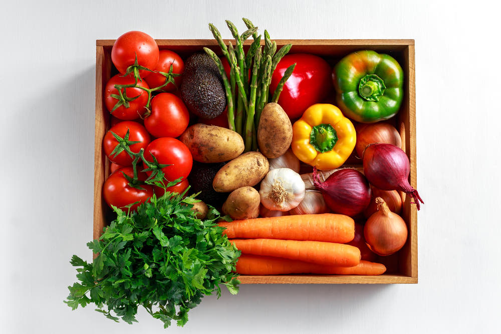 Kisten: Obst & Gemüse